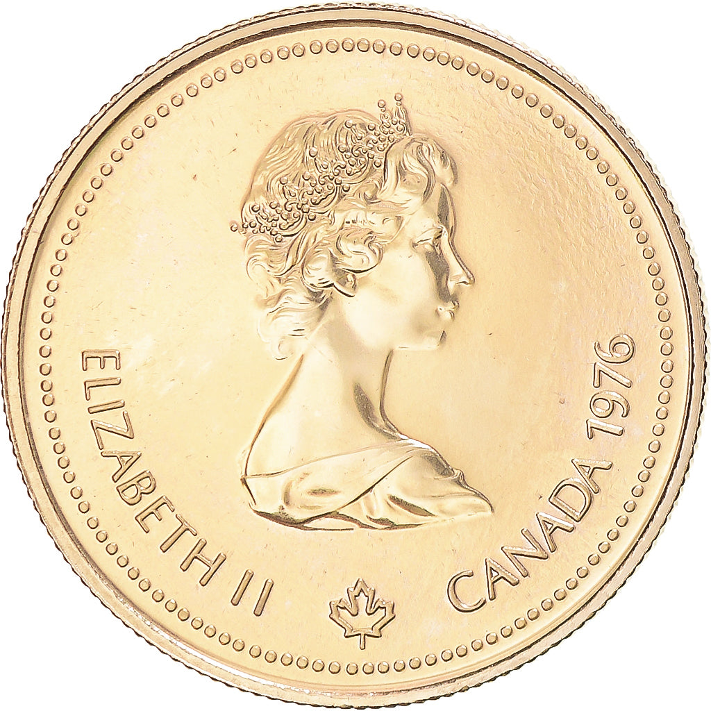Coin, Canada, Elizabeth II, 100 Dollars, 1976, Royal Canadian Mint, Ottawa