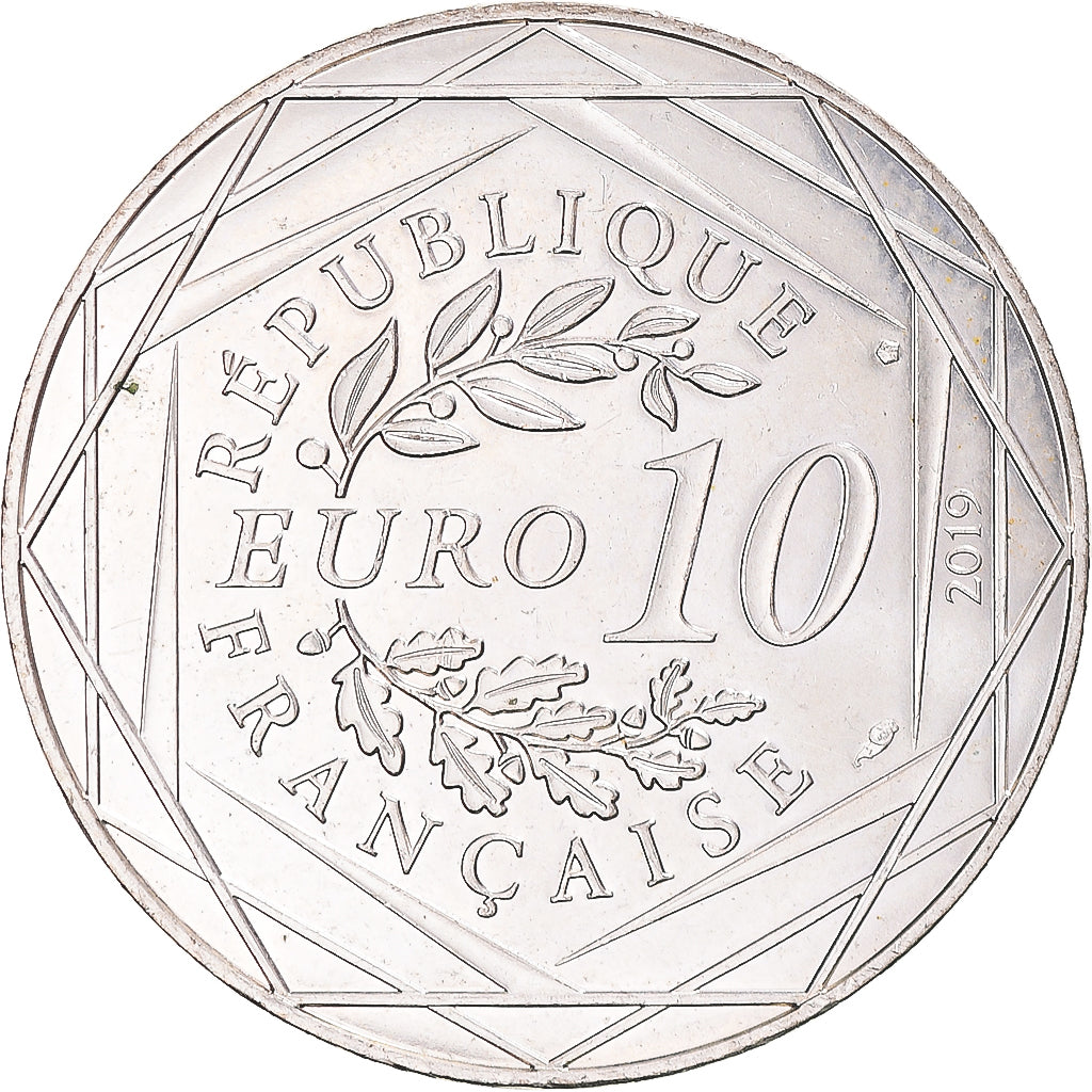 Frankreich, 10 Euro, PIECE D'HISTOIRE LOUIS XVI, 2019, STGL, Silber