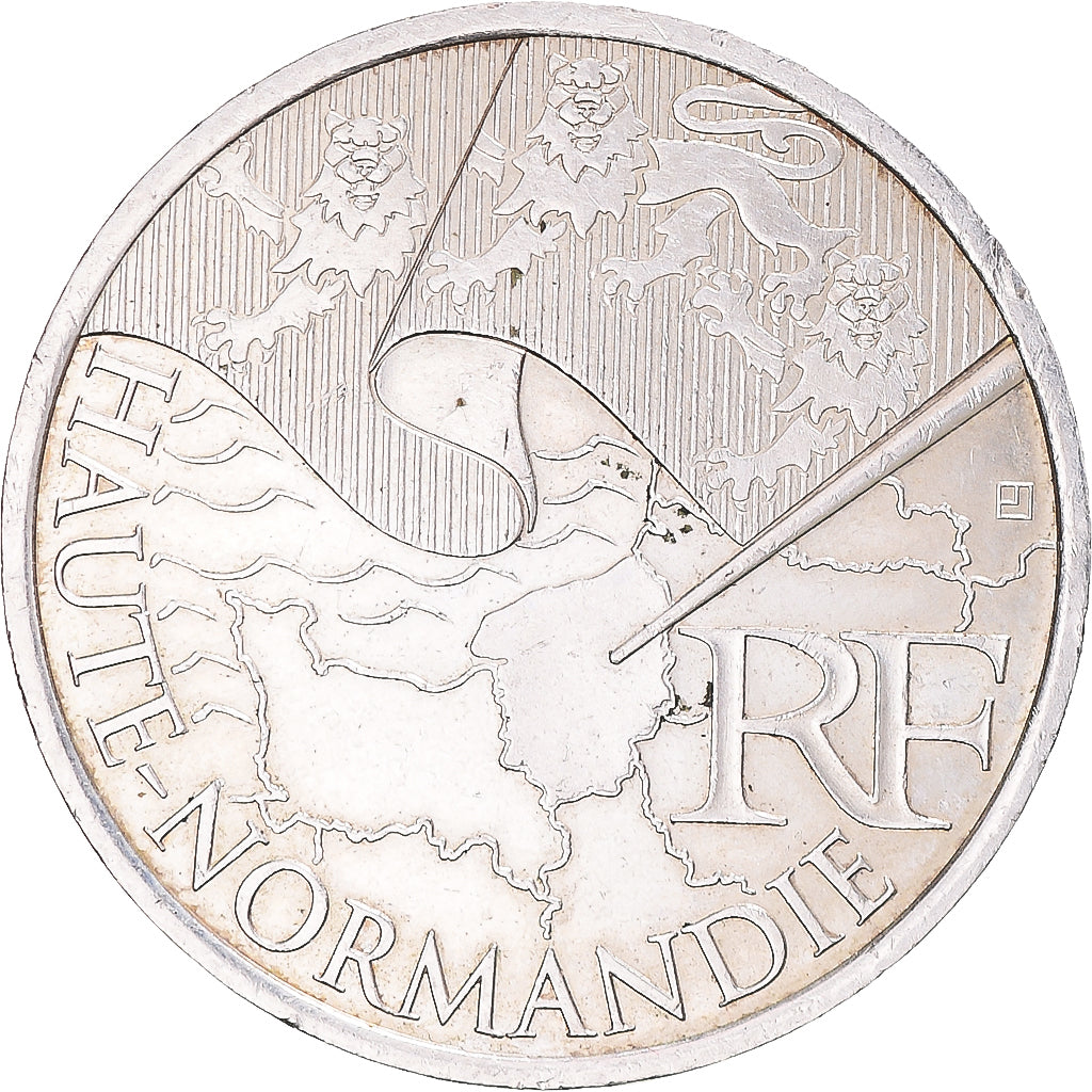 Francia, 10 Euro, 2010, Paris, SC, Plata, KM:1656