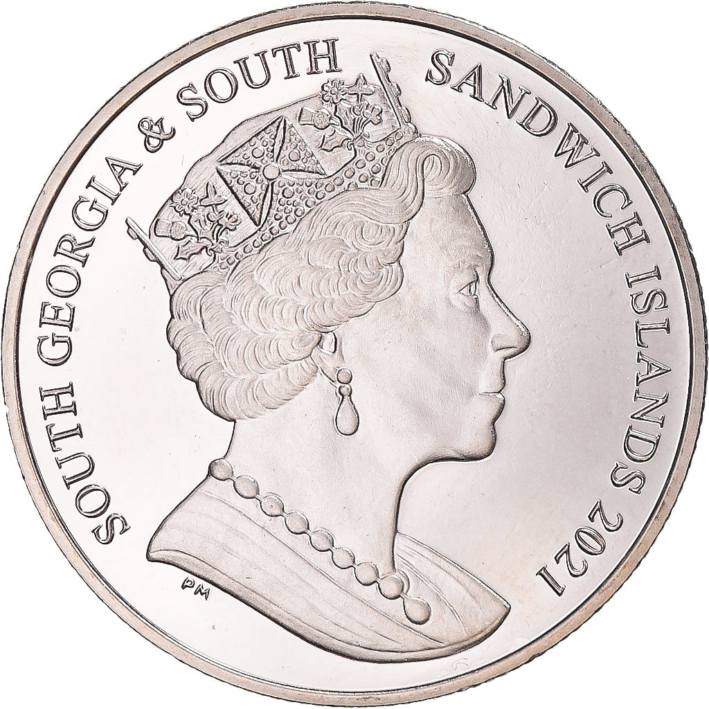 Monnaie, Géorgie du Sud et les Îles Sandwich du Sud, Angel's wings, 2 Pounds