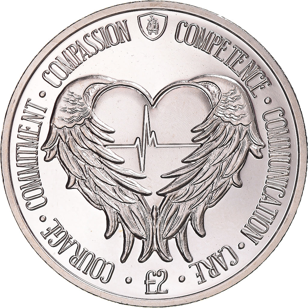 Monnaie, Géorgie du Sud et les Îles Sandwich du Sud, Angel's wings, 2 Pounds