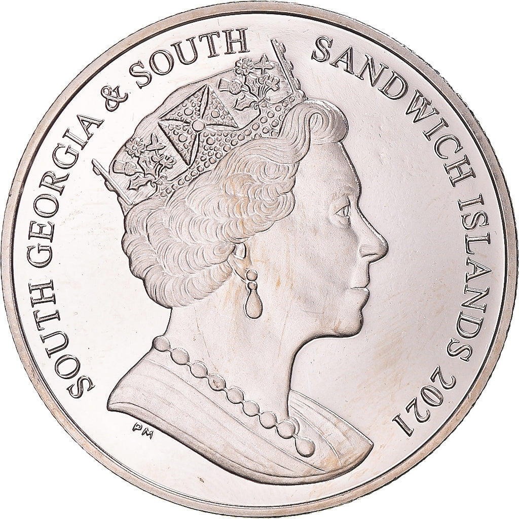 Monnaie, Géorgie du Sud et les Îles Sandwich du Sud, Angel's wings, 2 Pounds