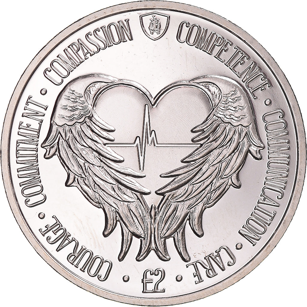 Monnaie, Géorgie du Sud et les Îles Sandwich du Sud, Angel's wings, 2 Pounds