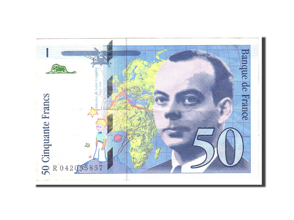 France, 50 Francs, 1997, KM:157Ad, Undated, EF(40-45)