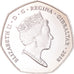Moneda, Gibraltar, 50 Pence, 2018, New Calpe House, FDC, Cuproníquel