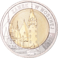Monnaie, Pologne, 5 Zlotych, 2022, Moszna Castle, SPL, Bimétallique