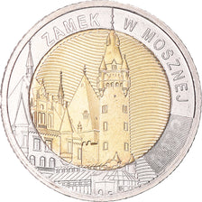 Coin, Poland, 5 Zlotych, 2022, Moszna Castle, MS(63), Bi-Metallic