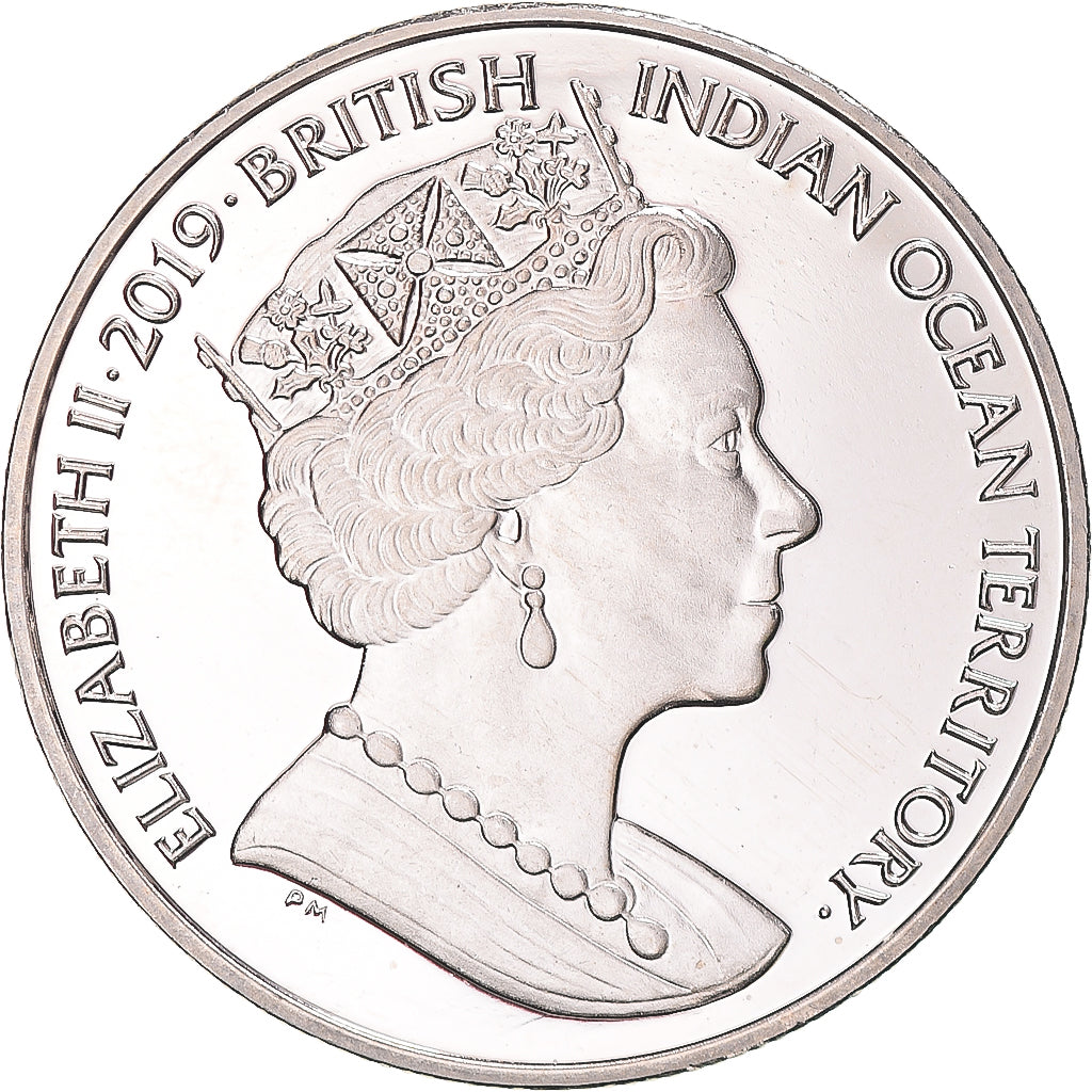 Monnaie, Territoire britannique de l'océan Indien, 2 Pounds, 2019, Oiseaux -