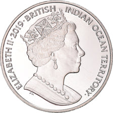 Monnaie, Territoire britannique de l'océan Indien, 2 Pounds, 2019, Oiseaux -