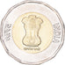Coin, India, 20 Rupees, 2021, MS(63), Bimetallic, KM:515