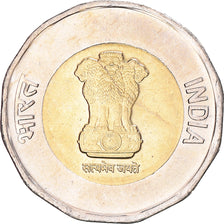 Coin, India, 20 Rupees, 2021, MS(63), Bimetallic, KM:515