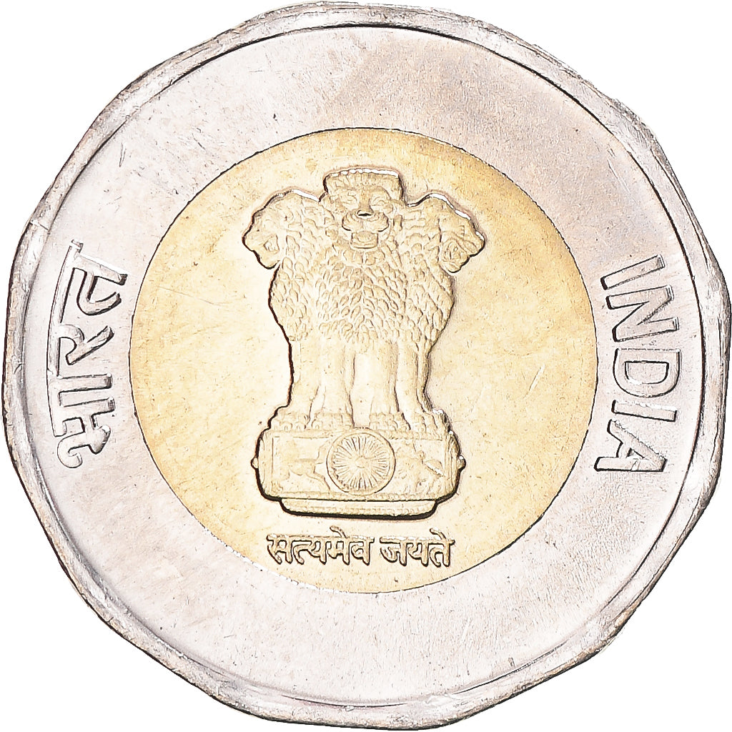 Monnaie, Inde, 20 Rupees, 2021, SPL, Bimetallic, KM:515