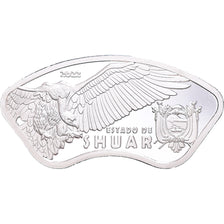 Coin, Ecuador, 500 Sucres, 2022, Shuar, MS(63), Silver plated copper-nickel