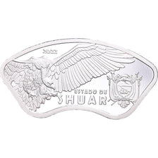 Coin, Ecuador, 500 Sucres, 2022, Shuar, MS(63), Silver plated copper-nickel