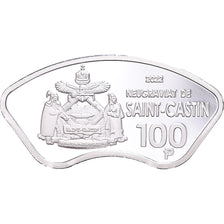 Coin, Canada, 100 Piastres, 2022, Ottawa, Northern Flying Squirrel; Saint-Castin