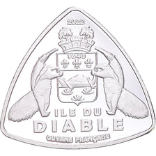 Monnaie, Guyana, 100 Francs, 2022, Ile du diable.BE, FDC, Cupronickel plaqué