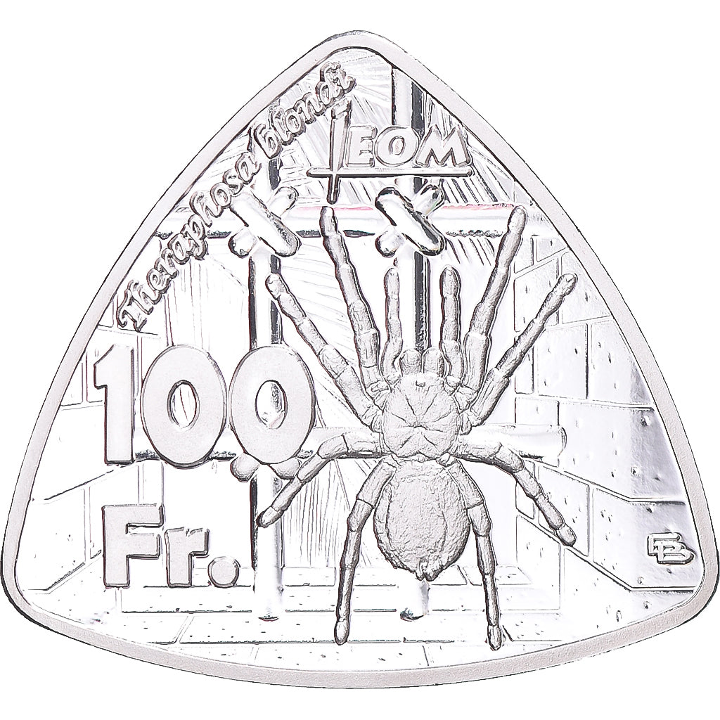 Monnaie, Guyana, 100 Francs, 2022, Ile du diable.BE, FDC, Cupronickel plaqué