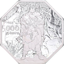 Coin, Serbia, 5000 Dinara, 2022, Scordisci.BE, MS(65-70), Cupronickel plaqué