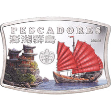 Coin, CHINA TAIWAN, 100 Yüan, 2022, PESCADORES ISLAND - CHINA 100 YUAN  SAILING