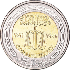 Monnaie, Égypte, Pound, 2022, 150 ans de la bibliothèque nationale, SPL