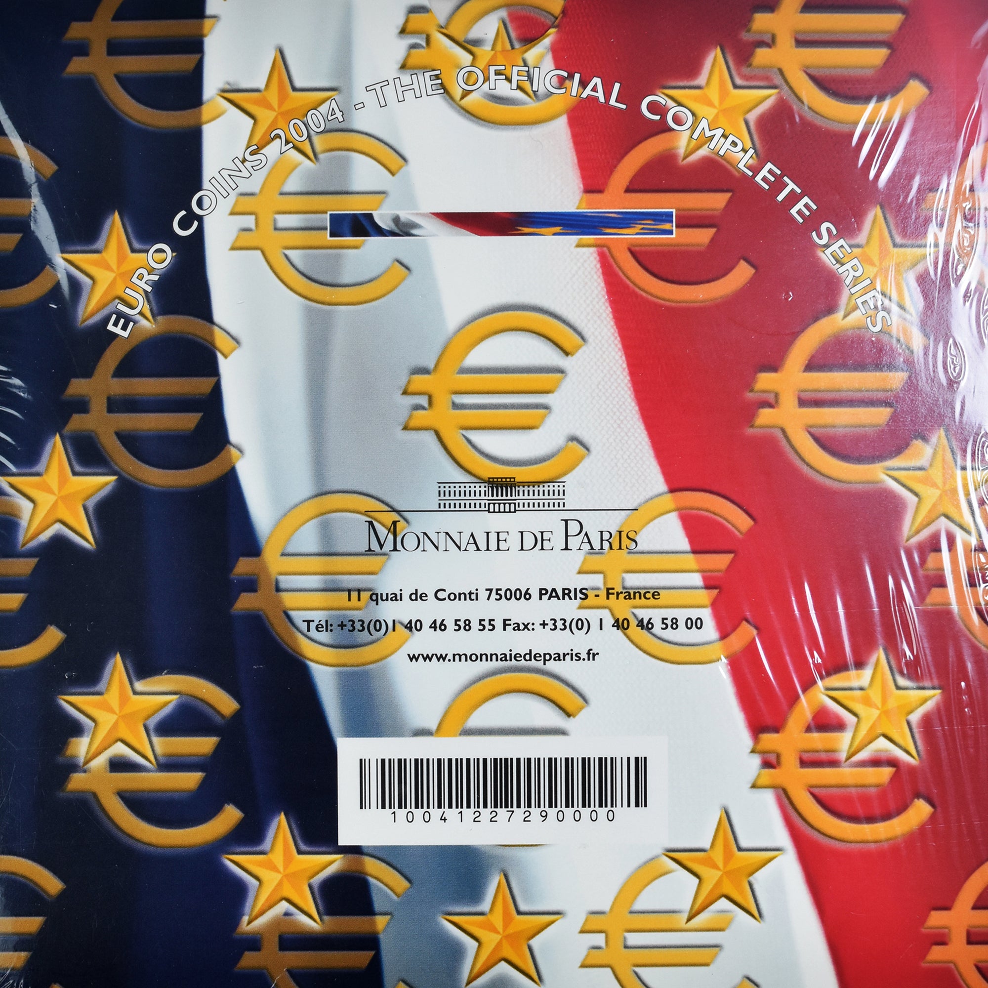 Frankrijk, 1 Cent to 2 Euro, euro set, 2004, Monnaie de Paris, BU, FDC, n.v.t.