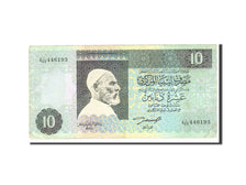 Biljet, Libië, 10 Dinars, 2002, Undated, KM:66, TTB