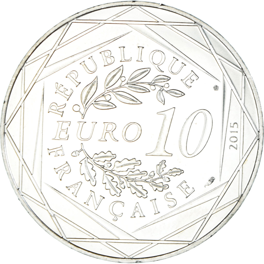 France, Monnaie de Paris, 10 Euro, Astérix Égalité (Jeux Olympiques), 2015