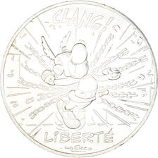 France, 10 Euro, Liberté, Astérix Potion, 2015, Paris, MS(65-70), Silver
