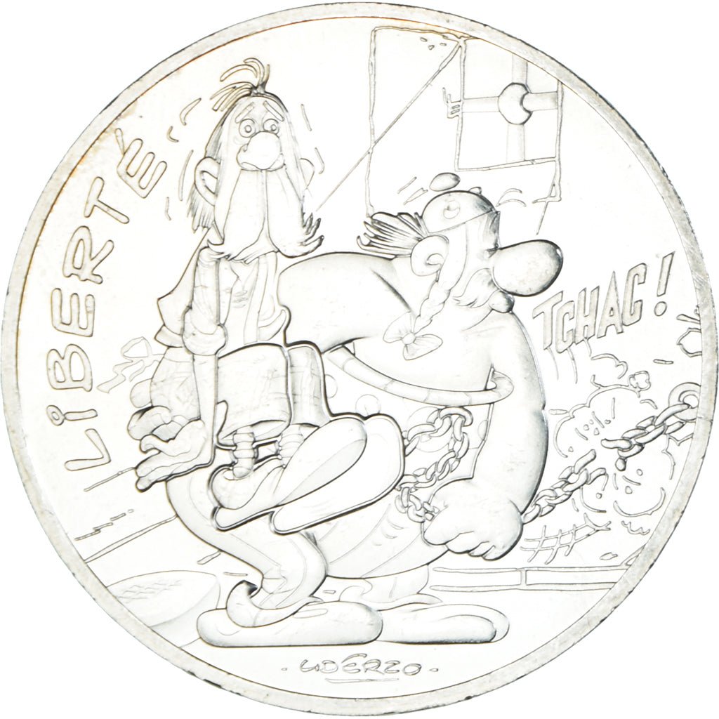 France, Monnaie de Paris, 10 Euro, Astérix Liberté (Astérix chez les