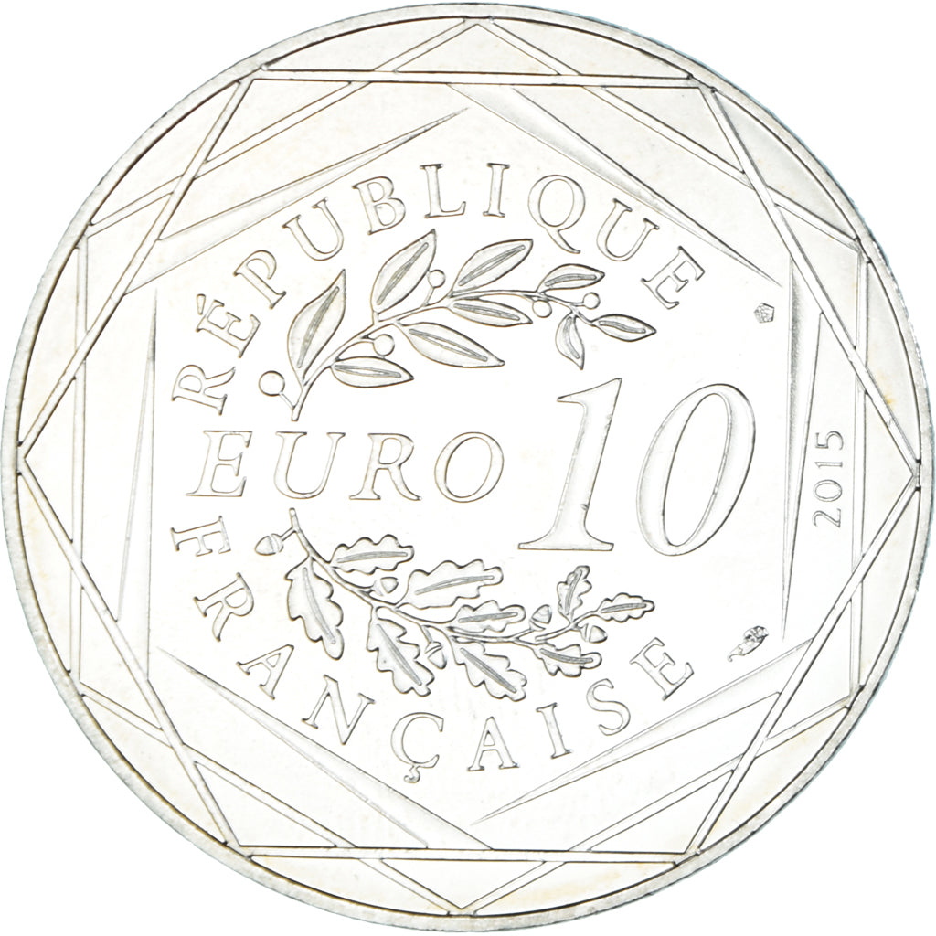 France, Monnaie de Paris, 10 Euro, Astérix Liberté (La rose et le glaive)