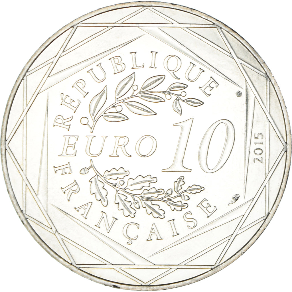 França, Monnaie de Paris, 10 Euro, Astérix Liberté (Le Tour de Gaule), 2015