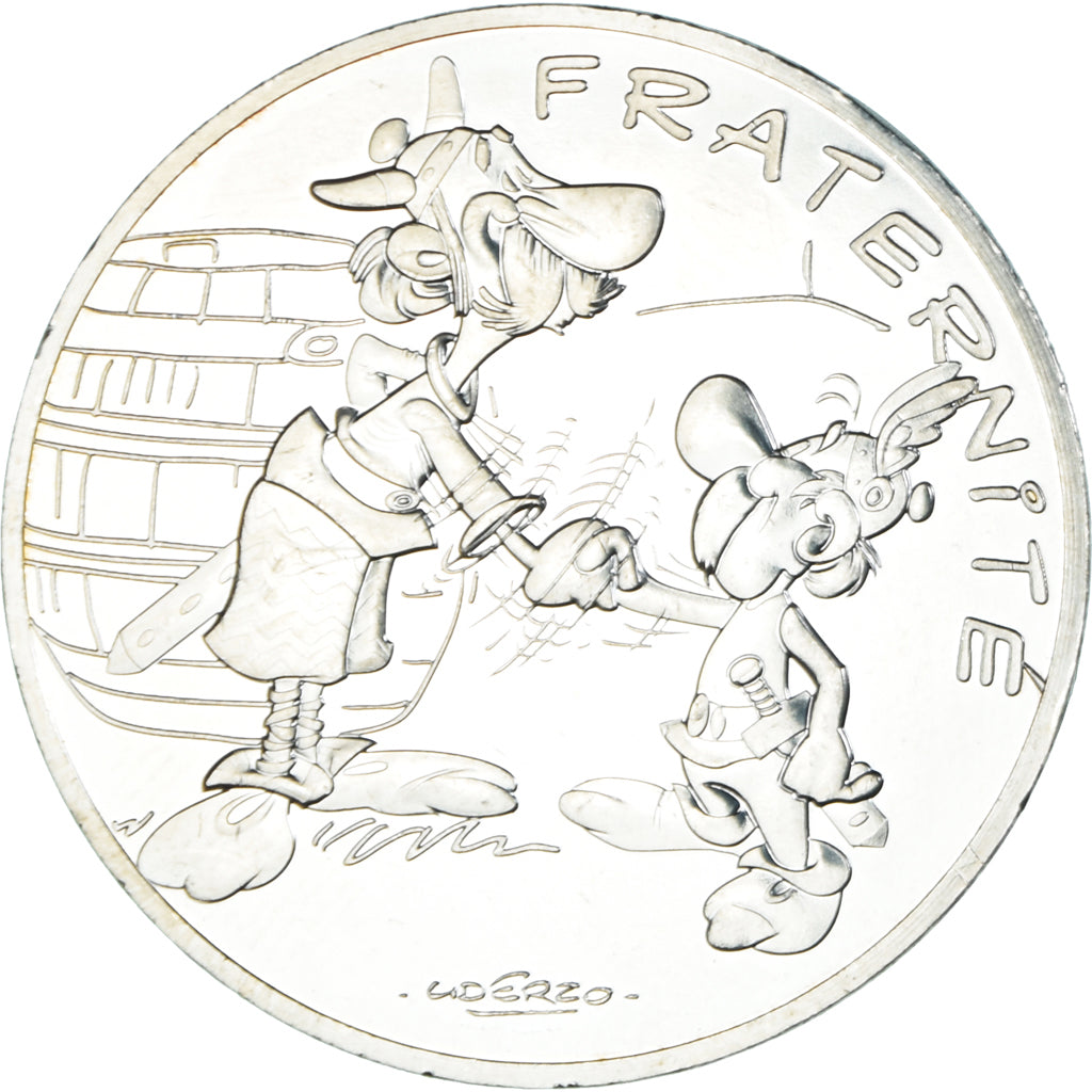 France, Monnaie de Paris, 10 Euro, Astérix Fraternité (Astérix chez les