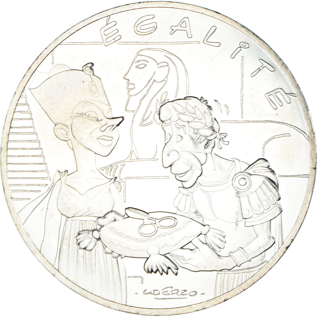 Francia, Monnaie de Paris, 10 Euro, Astérix Égalité (Astérix et