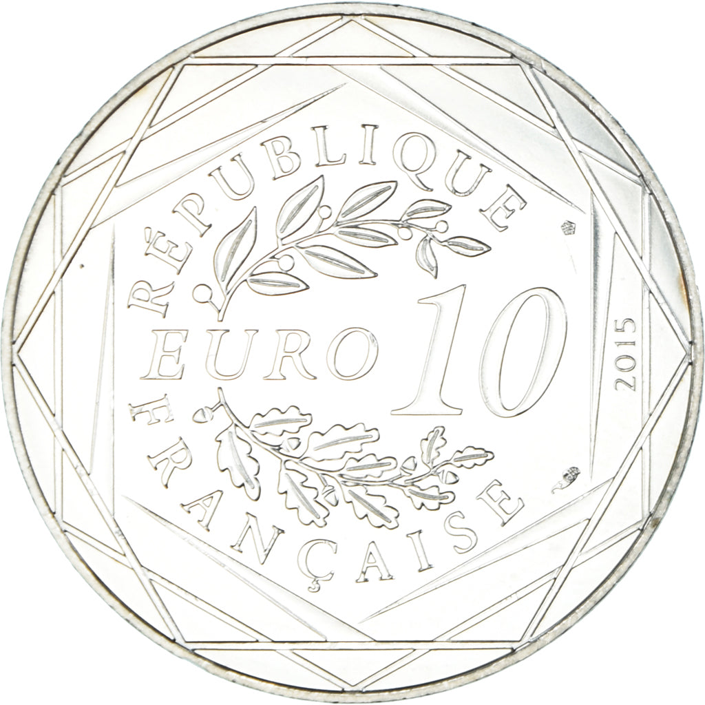 France, Monnaie de Paris, 10 Euro, Astérix Égalité (Le devin - Panoramix)
