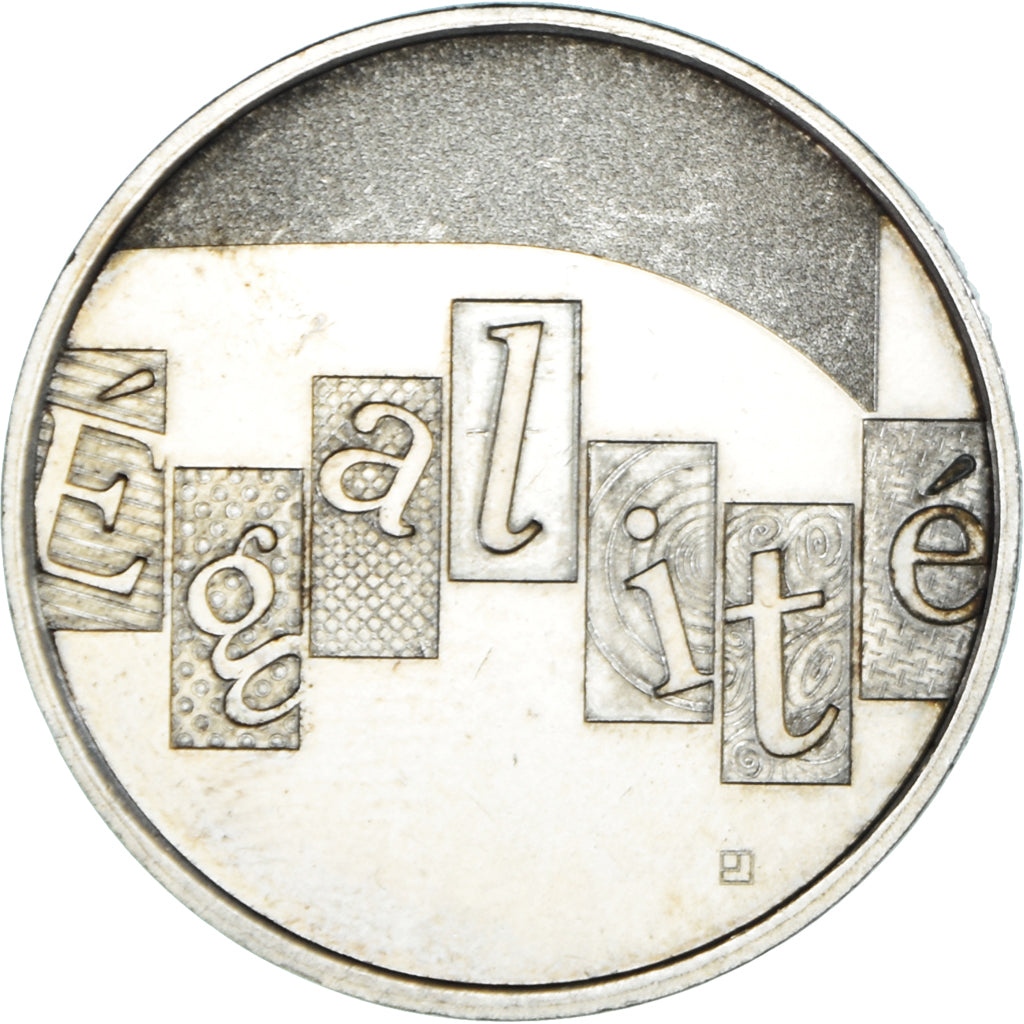 France, 5 Euro, Egalité, 2013, EF(40-45), Silver, Gadoury:EU646