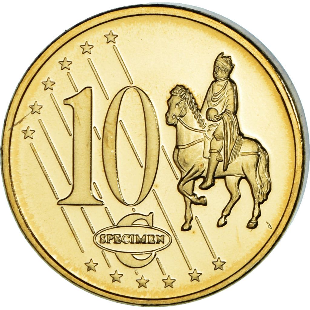 Münze, Vatikan, 10 Euro Cent, 2006, PRUEBA-TRIAL ESSAI., STGL, Messing