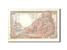 Billet, France, 20 Francs, 1949, 1949-05-19, TTB, Fayette:13.15, KM:100c