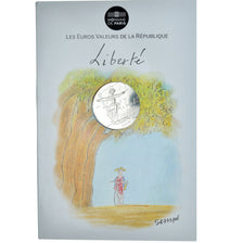 França, Monnaie de Paris, 10 Euro, Sempé - Printemps - Liberté, 2014