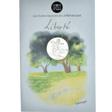 Francia, 10 Euro, Liberté Eté Sempé, 2014, Paris, LIBERTÉ ETÉ SEMPÉ, FDC