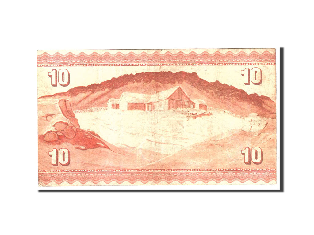 Faeroe Islands, 10 Kronur, 1949, KM:16a, 1949-04-12, EF(40-45)