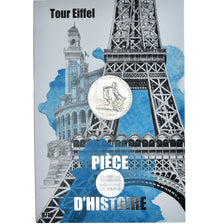 France, 10 Euro, Paris - La Tour Eiffel, 2019, Paris, MS(65-70), Silver