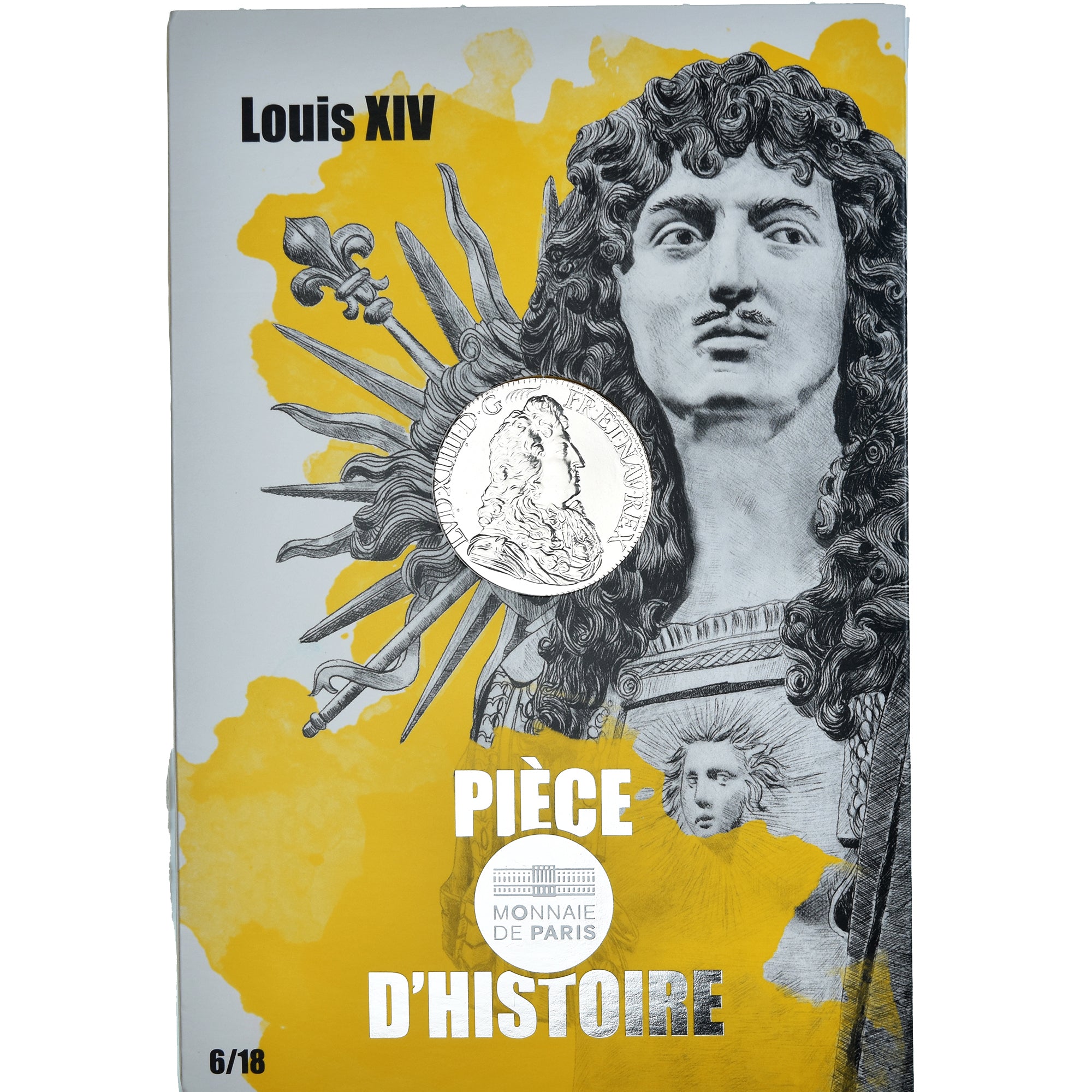 France, Monnaie de Paris, 10 Euro, , 2019, Louis XIV, MS(65-70)