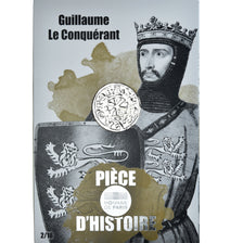 Coin, France, 10 Euro, 2019, Guillaume le Conquérant, MS(65-70), Silver