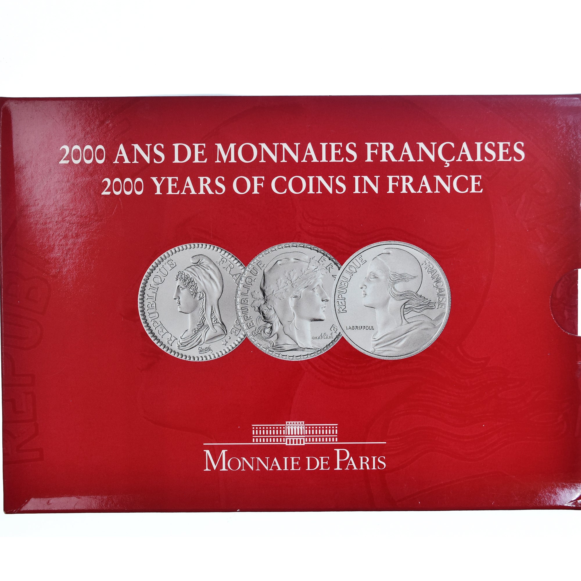 Coin, France, Set, 2000, 3 X 5 Francs n°3, MS(65-70)