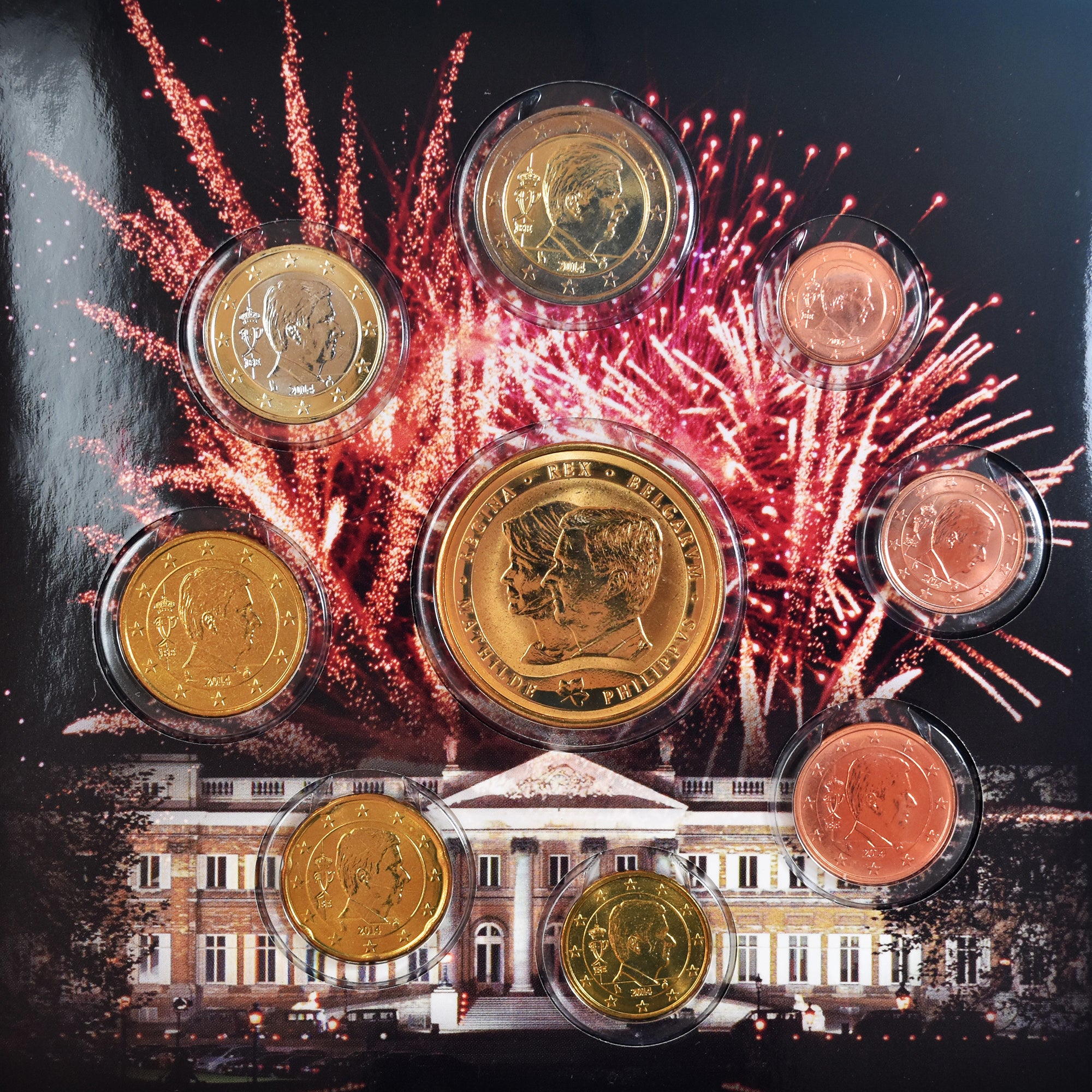 Belgium, Euro-Set, 2014, Royal Belgium Mint, BU - Effigie du nouveau roi