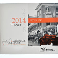 Netherlands, Euro-Set, 2014, Set 8 Monnaies euro BU., MS(65-70)