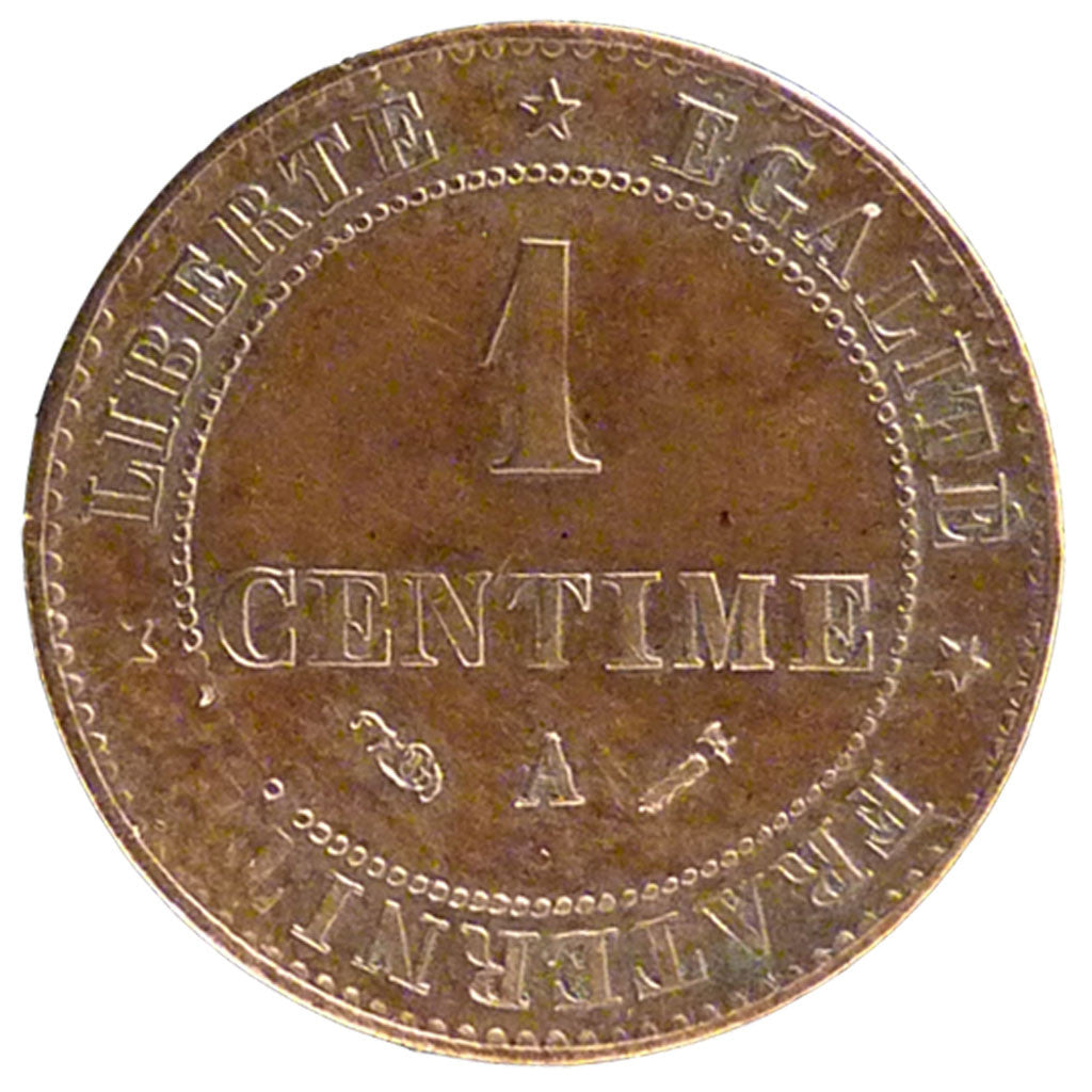 Coin, France, Cérès, Centime, 1882, Paris, EF(40-45), Bronze, Gadoury:88
