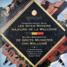 Belgium, Euro-Set, 2013, Royal Belgium Mint, Sites miniers, MS(65-70)