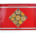 Coin, Monaco, Set, 1995, monnaies de la 1 centime à la 20 Francs. BU, MS(65-70)