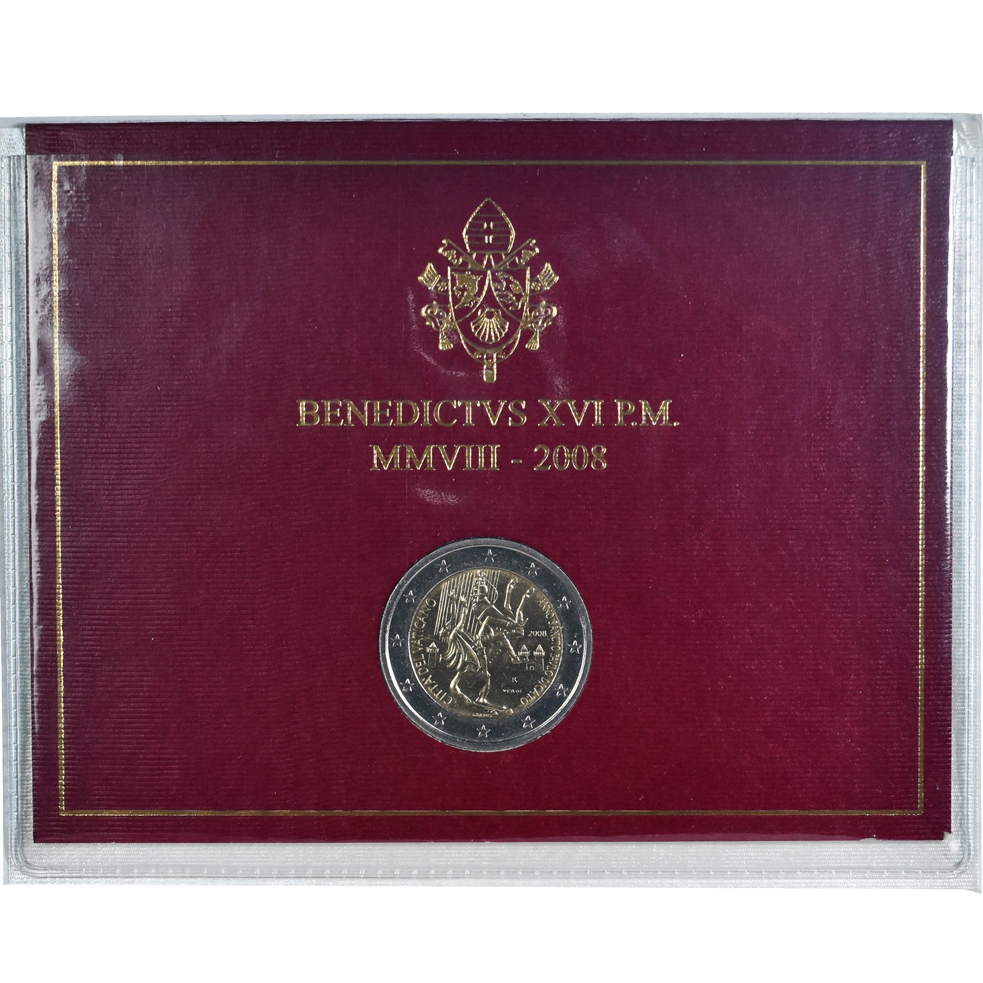 Vatikan, 2 Euro, 2008, STGL, Bi-Metallic